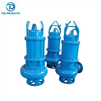 Krachtige elektrische Chinese fabrikant draagbare fabriek mechanische afdichting WQ afvalwaterpomp